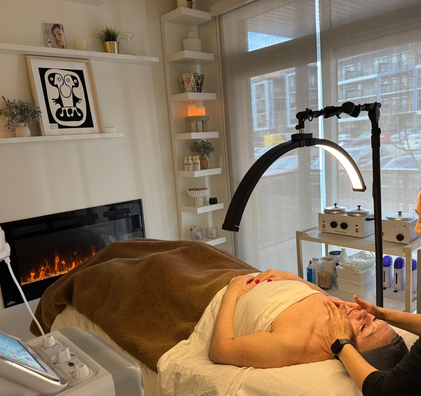 Soin du visage chez AG Spa Ottawa