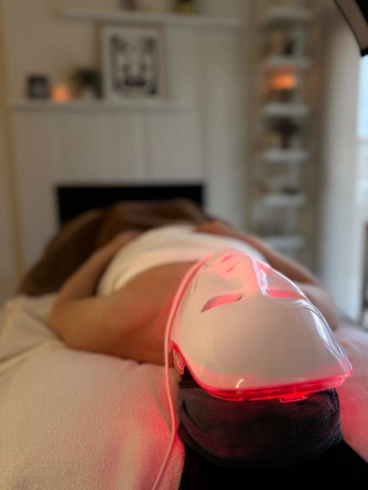 Thérapie faciale LED chez AG Spa